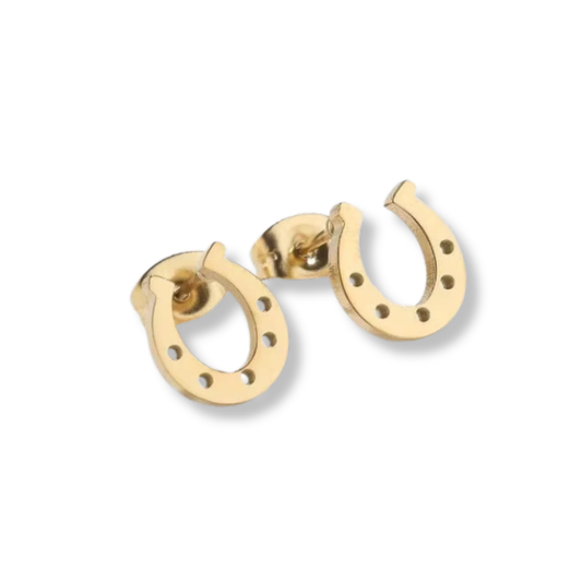 Stainless Steel Horseshoe Studs