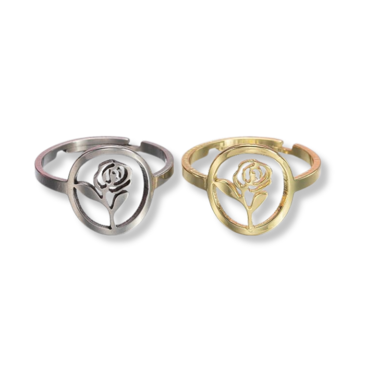 Adjustable Rose Ring