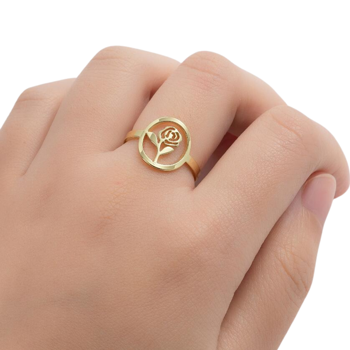 Adjustable Rose Ring