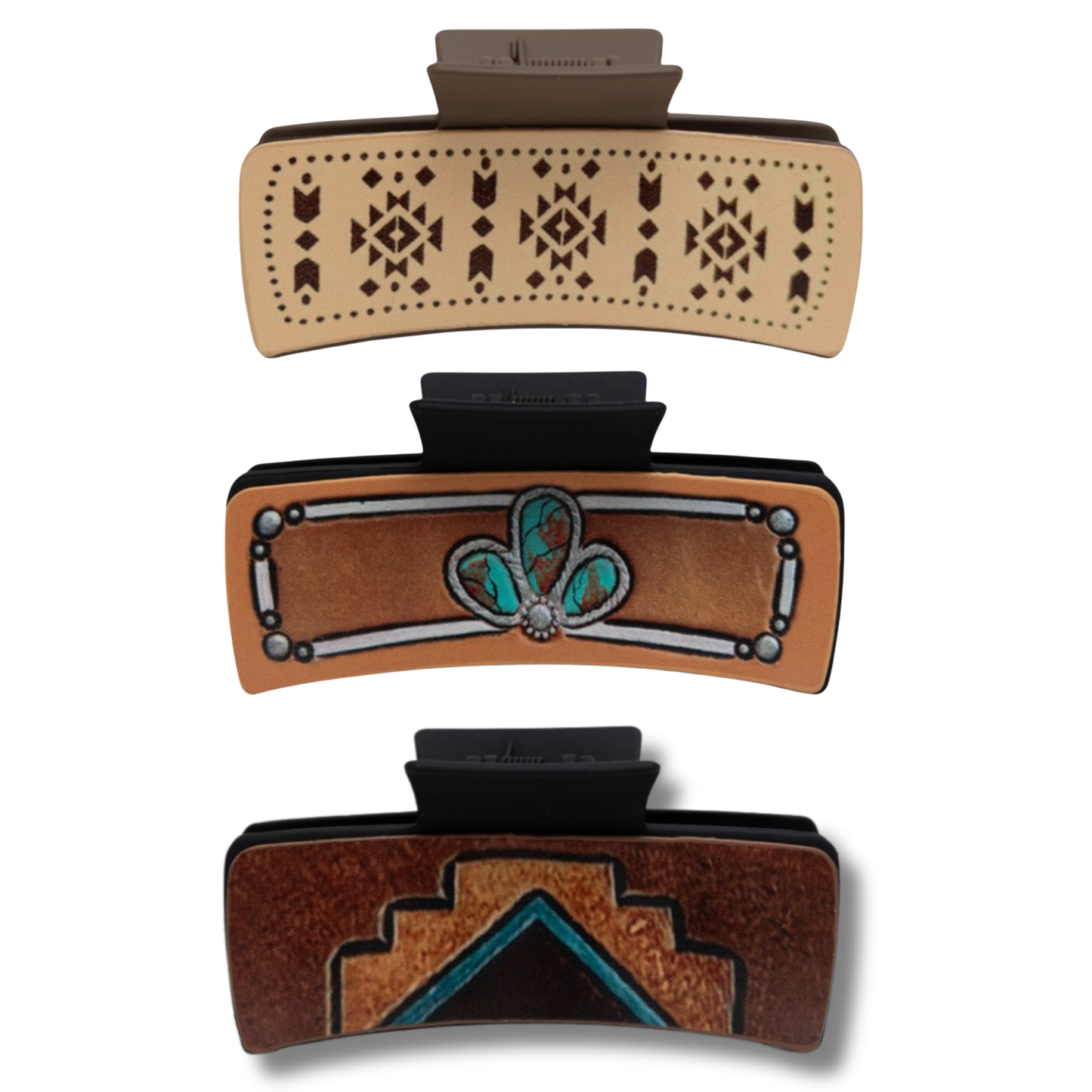 Western Design Claw Clips