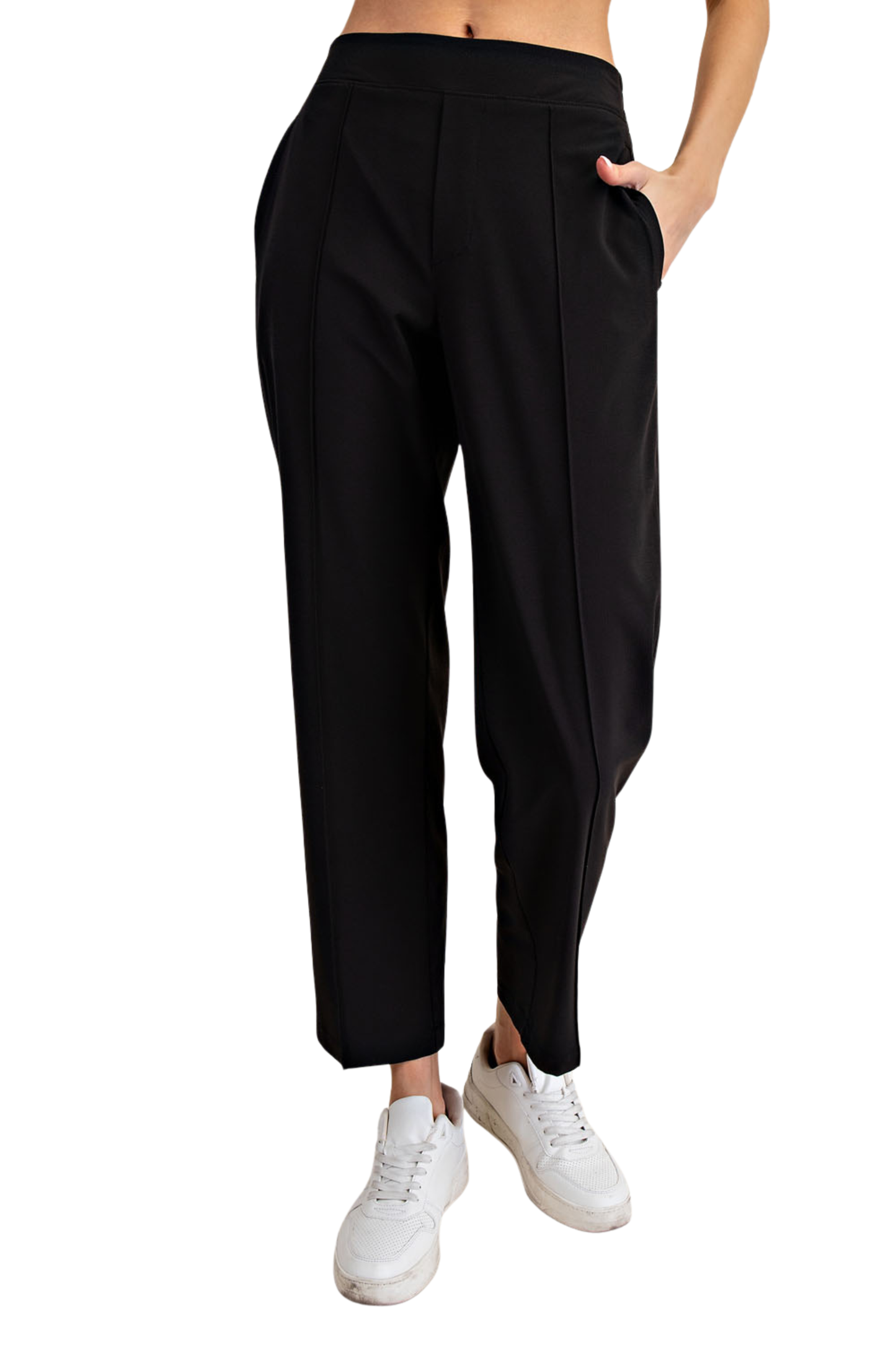 Stretch Dress Up or Sport Ankle Length Pants