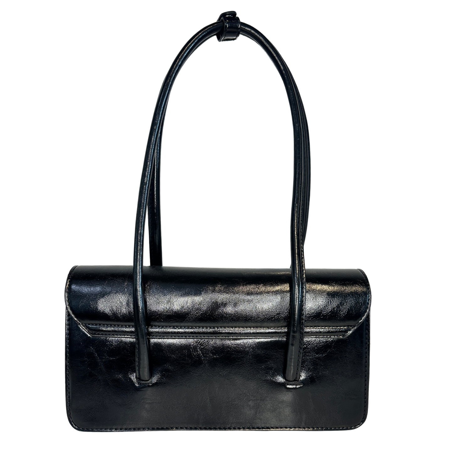 Elongated Strap Envelope Shoulder Bag