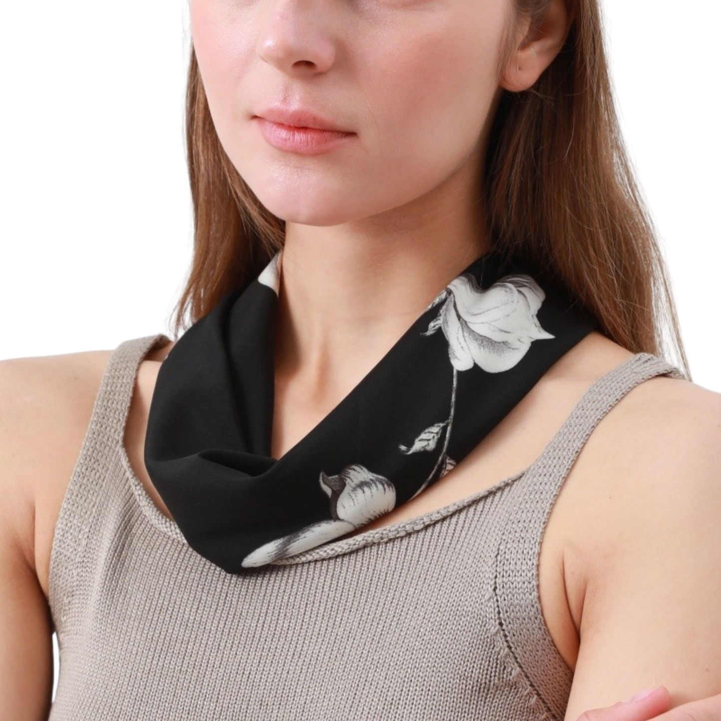 Botanical Floral Print Bandana