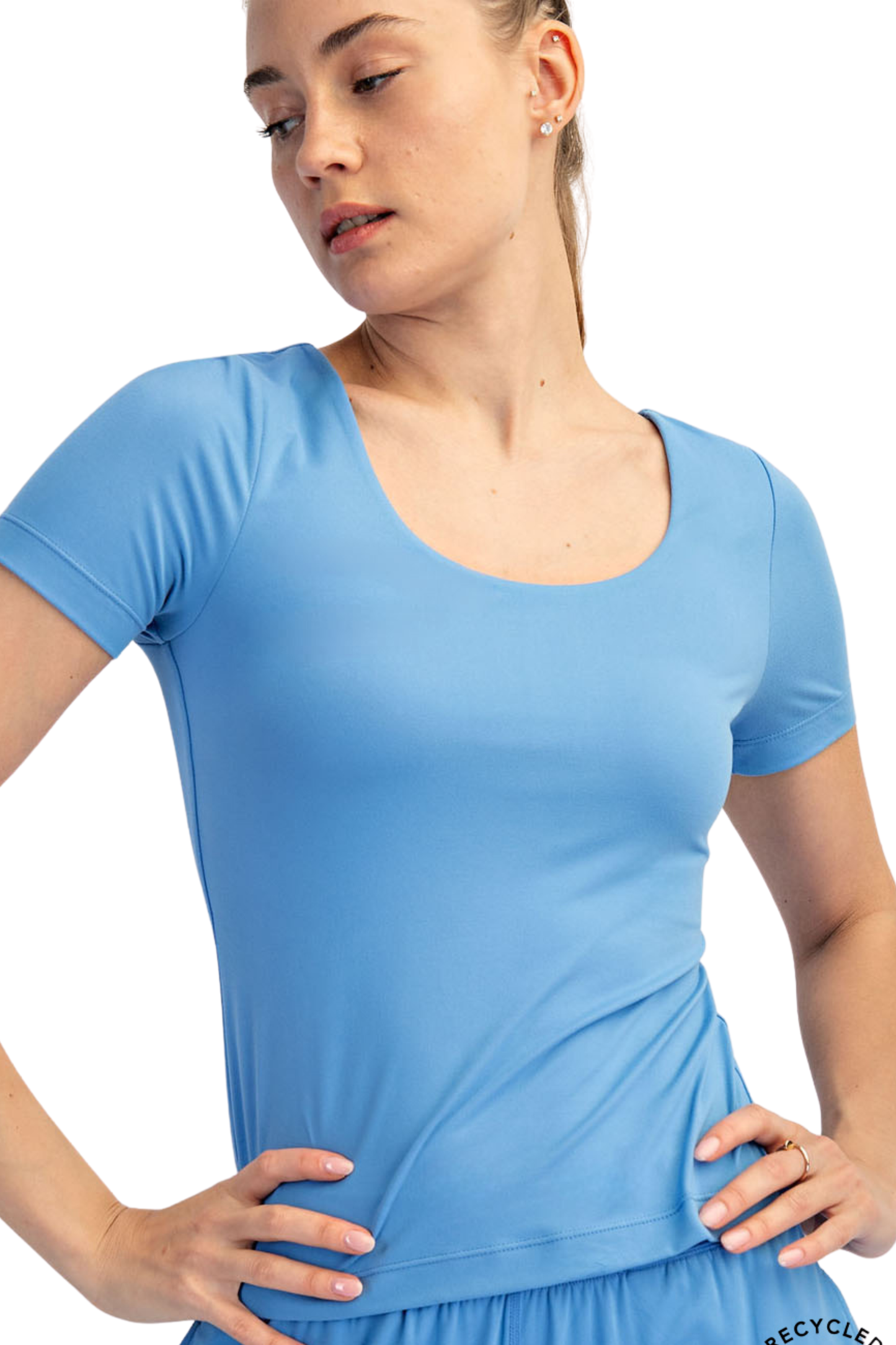 Butter Round Neck Short Sleeve Tee