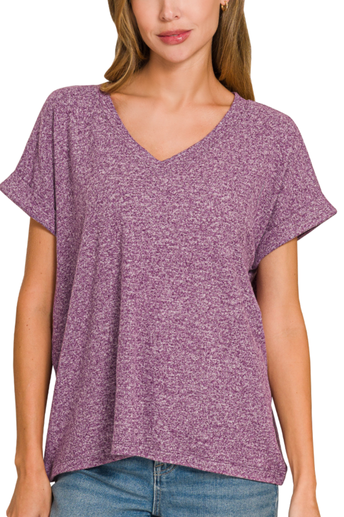 So So Soft Relaxed V Neck Tee