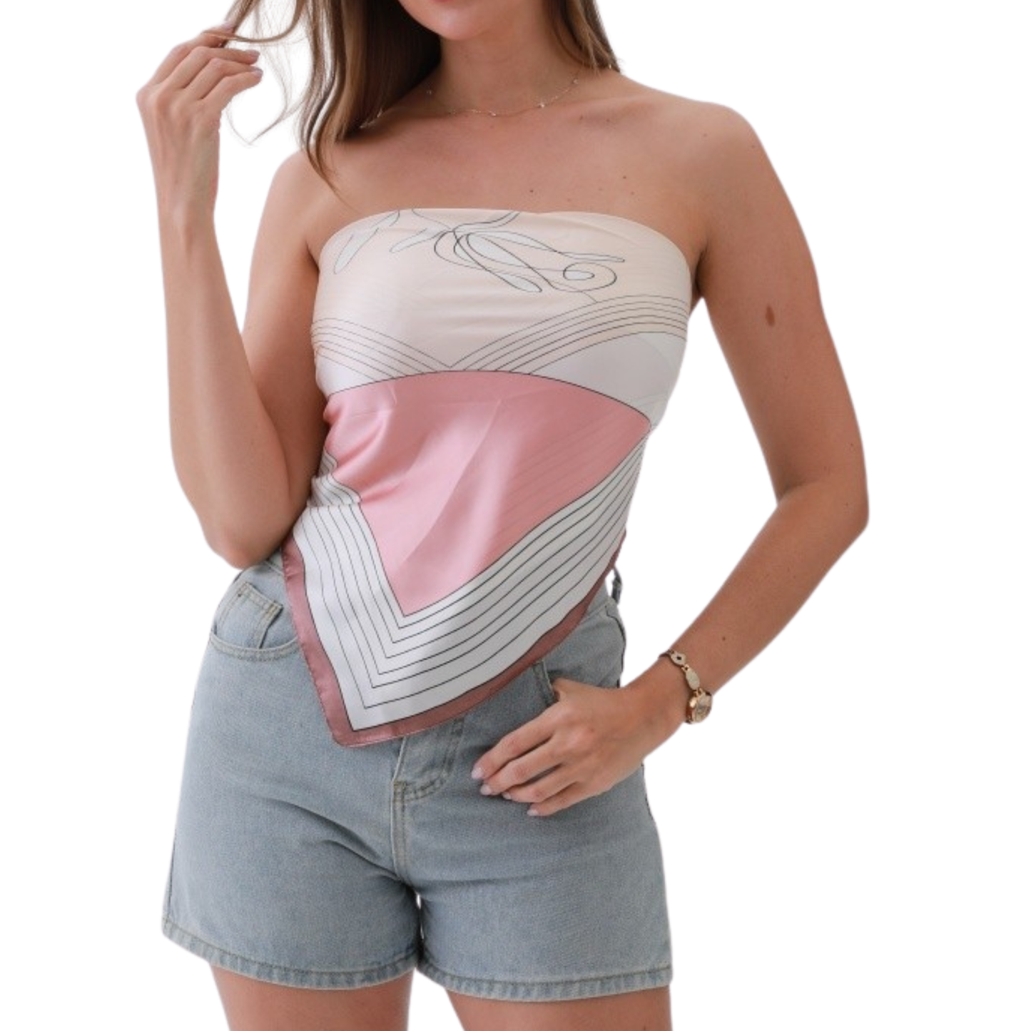 Terra Rosa Oversized Silky Bandana
