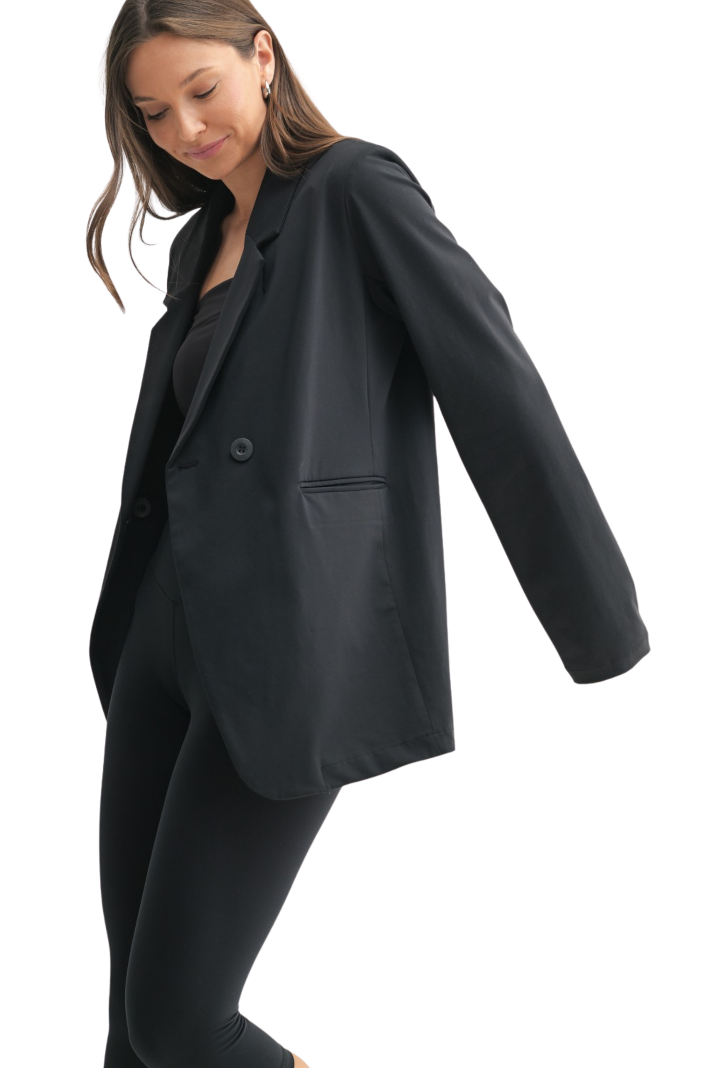 Oversized Double Breasted Blazer