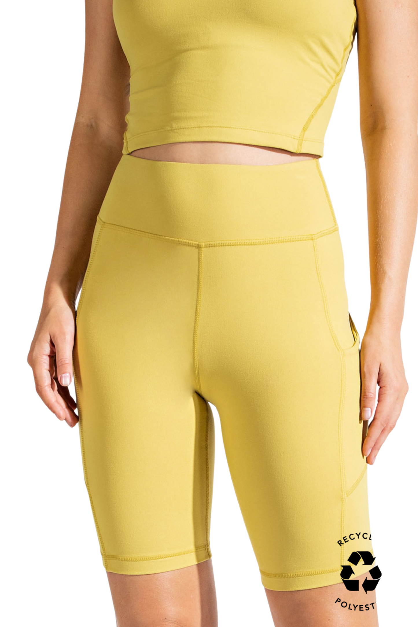 Butter Biker Shorts with Side Pockets