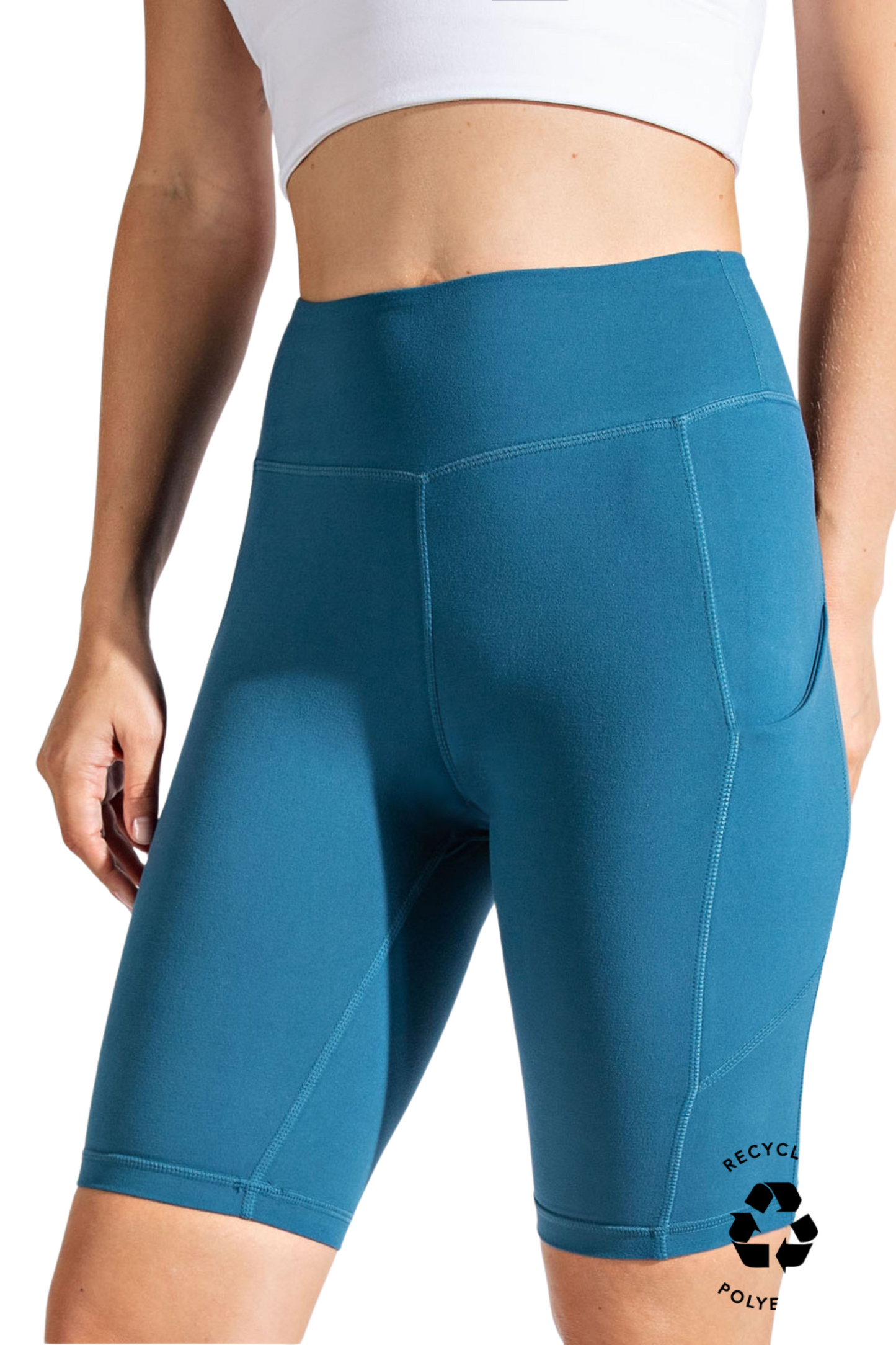 Butter Biker Shorts with Side Pockets