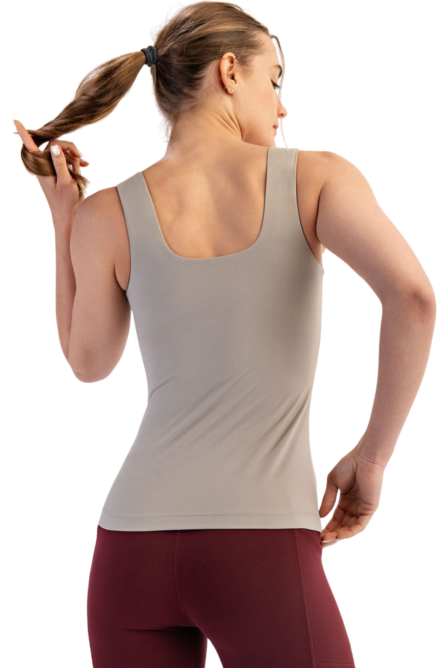 Butter Square Neck Tank