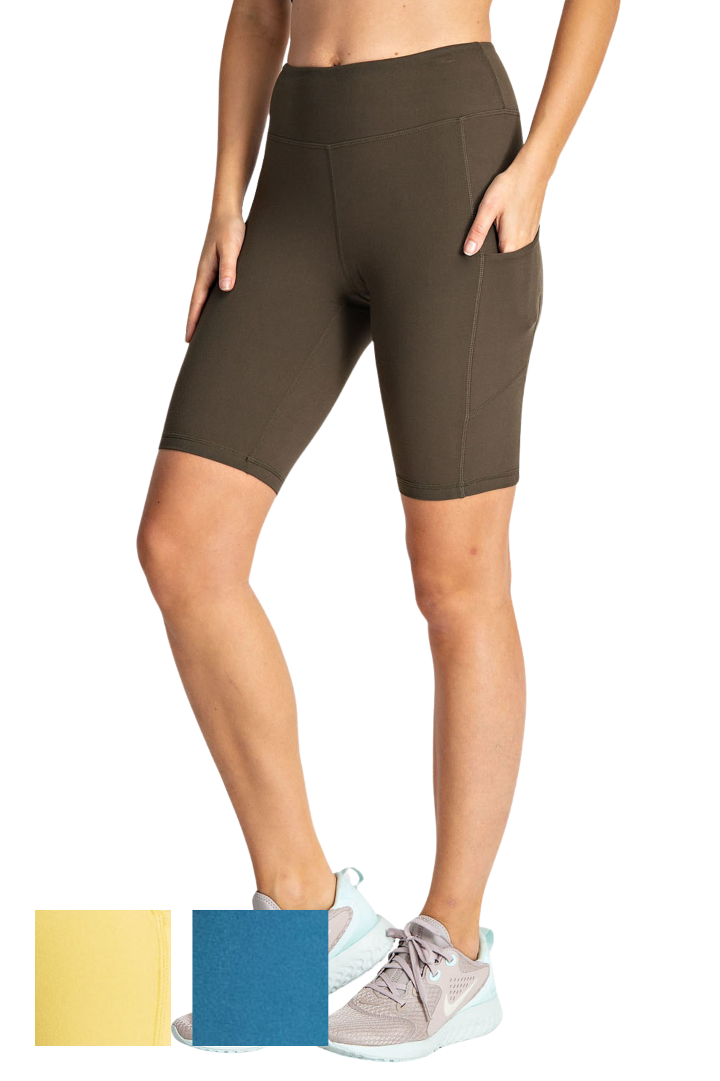 Butter Biker Shorts with Side Pockets