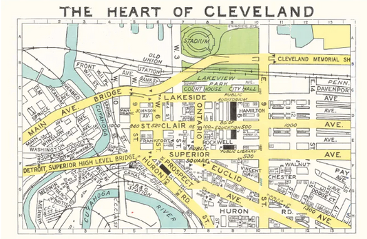 The Heart of Cleveland Postcard