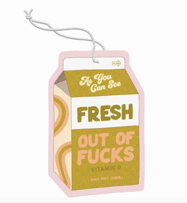 Air Freshner Car Hang Tags