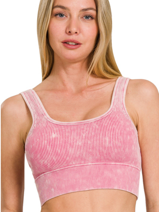 Ribbed Brami with Pads
