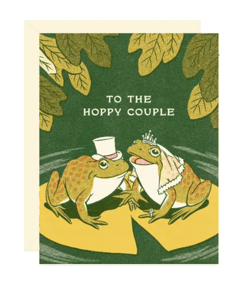 To the Hoppy Couple Greeting Card