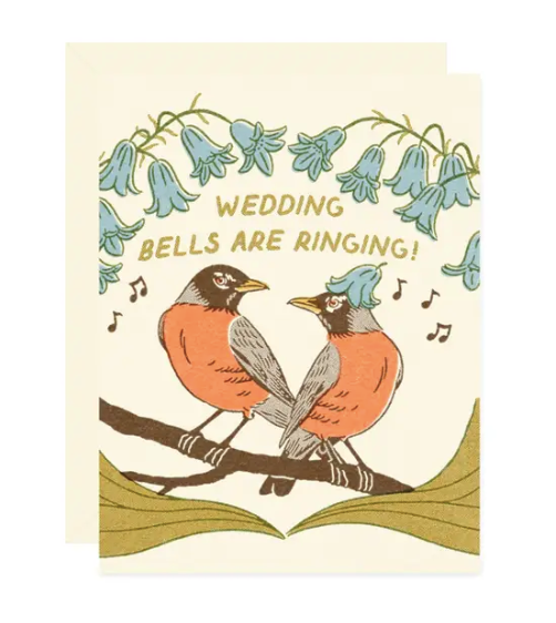 Wedding Bells Greeting Card