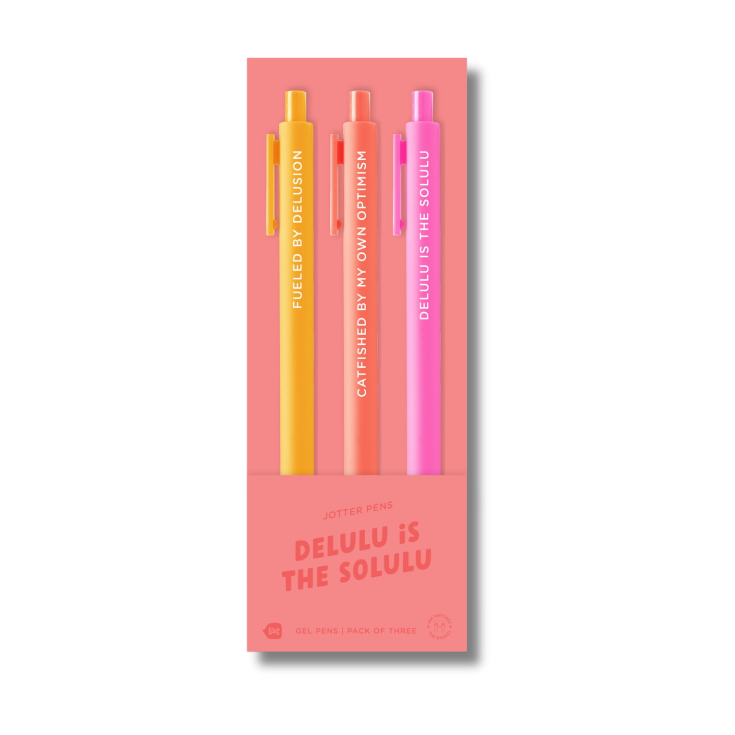 Silly Saying Jotter Pens - 3 Pack