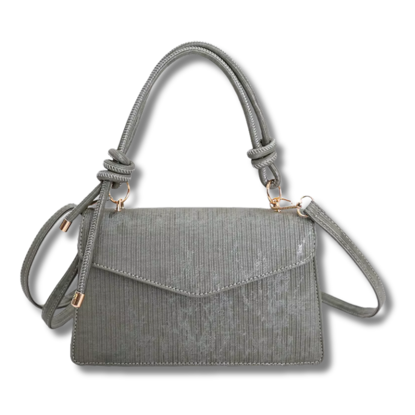 Textured & Distressed Small Envelope Crossbody Bag