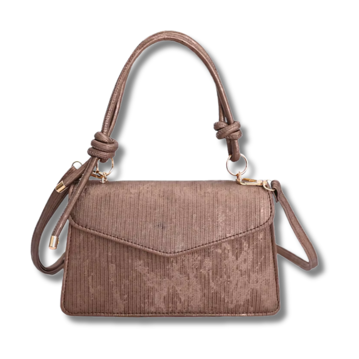 Textured & Distressed Small Envelope Crossbody Bag