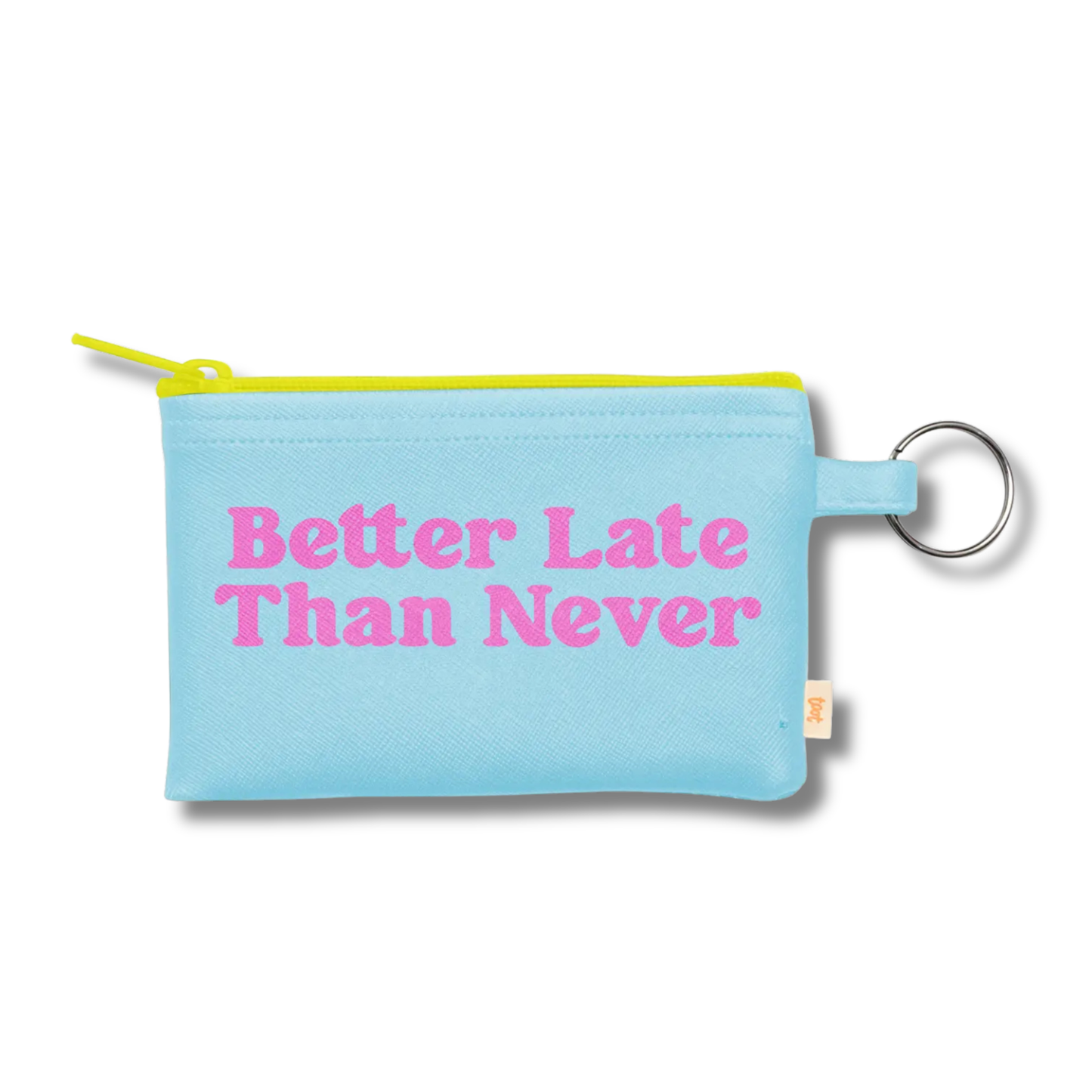 Silly Sayings Coin Purse with Key Ring
