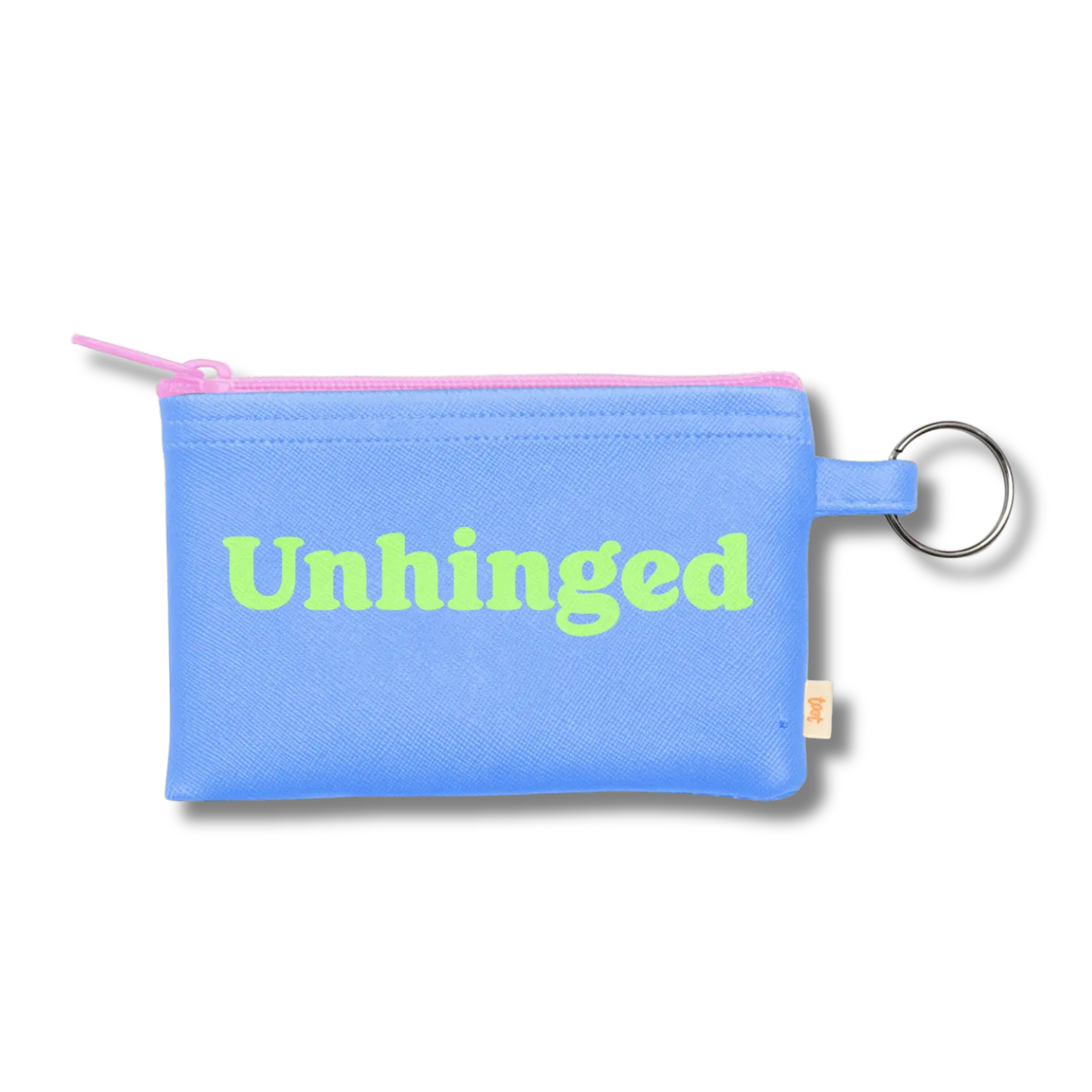 Silly Sayings Coin Purse with Key Ring