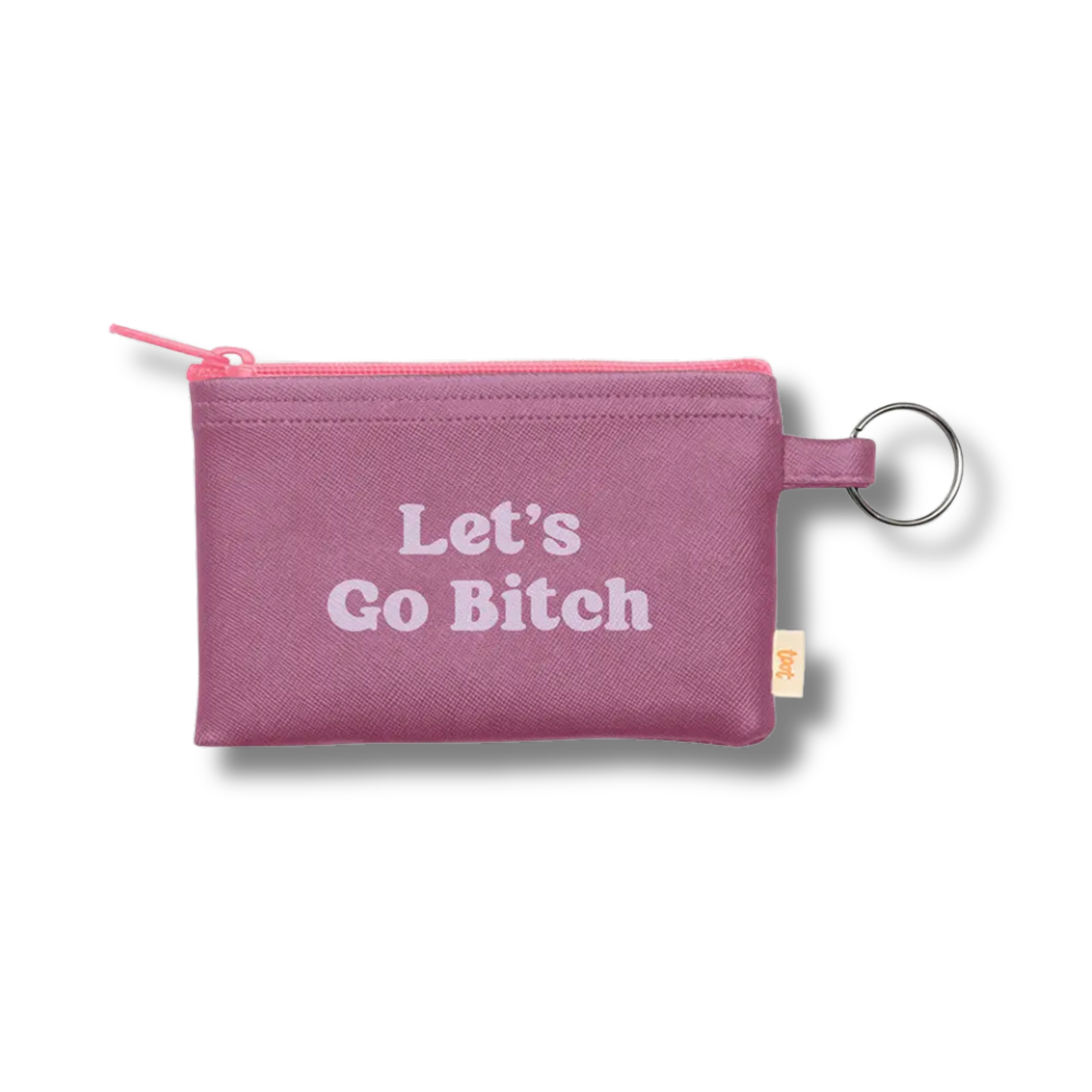 Silly Sayings Coin Purse with Key Ring