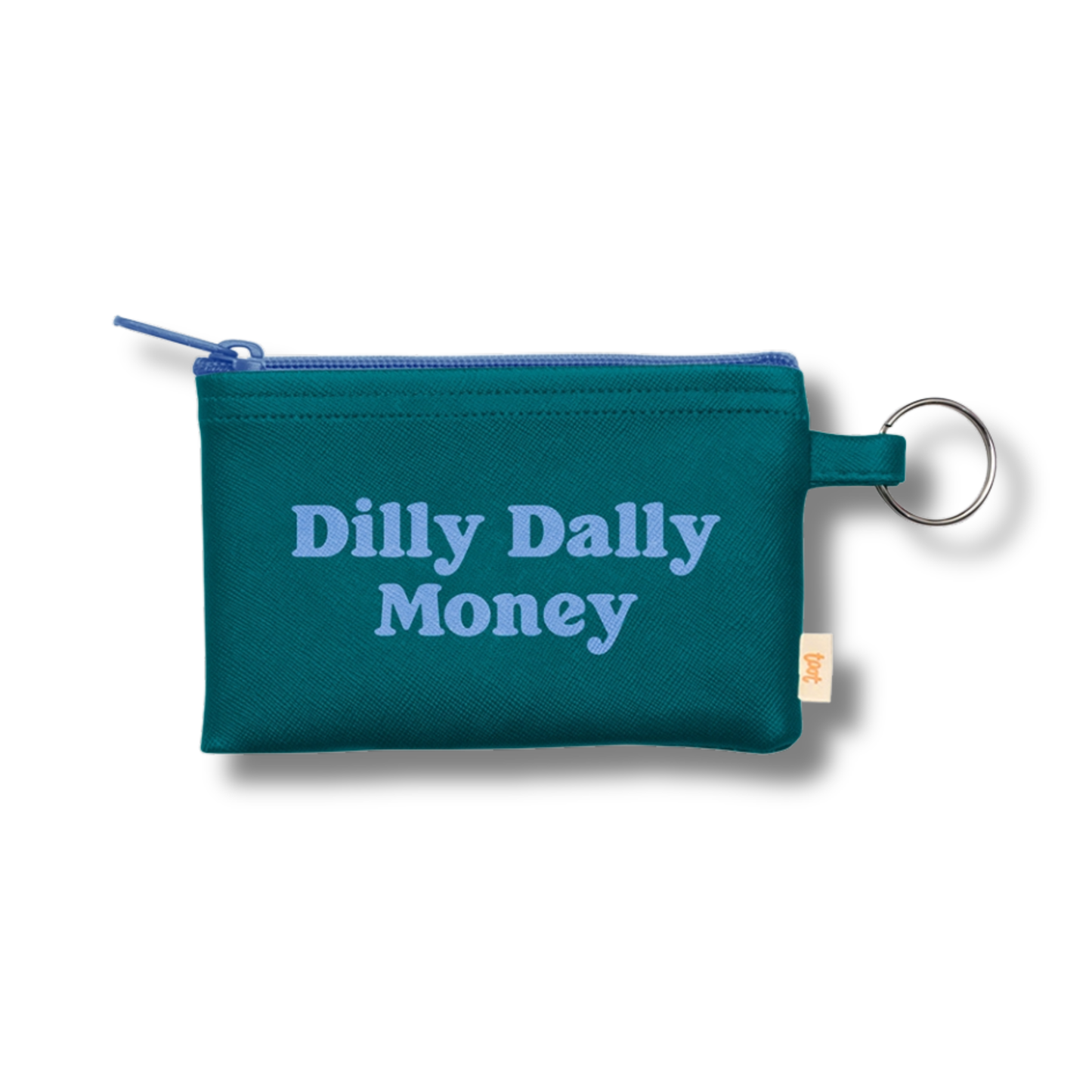 Silly Sayings Coin Purse with Key Ring