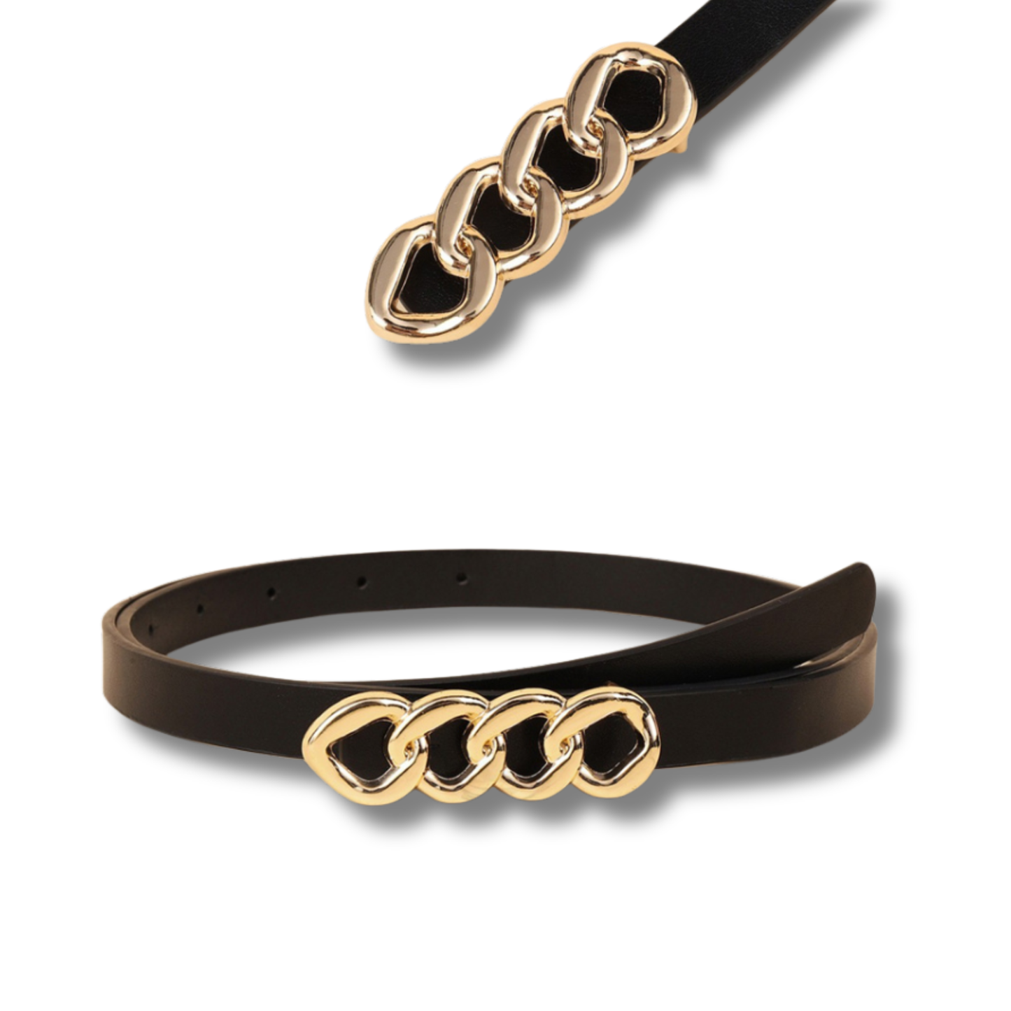Gold Chain Thin Belt