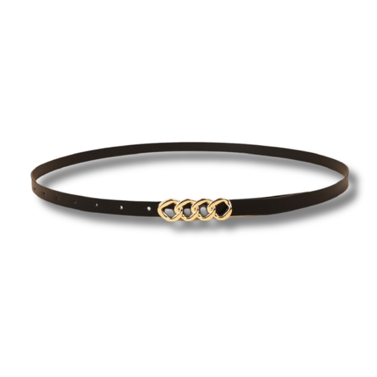 Gold Chain Thin Belt