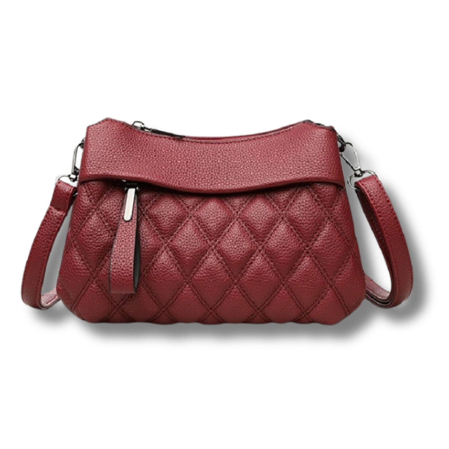 Diamond Quilted Crossbody Shoulder Bag
