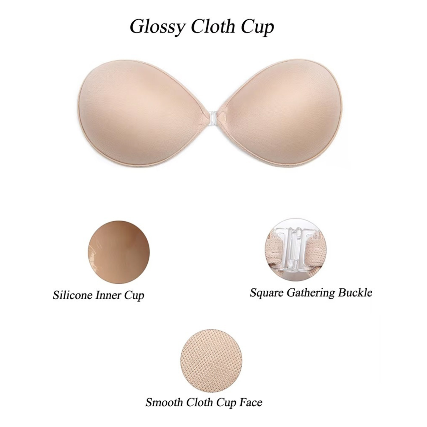 Strapless Reusable Sticky Bra