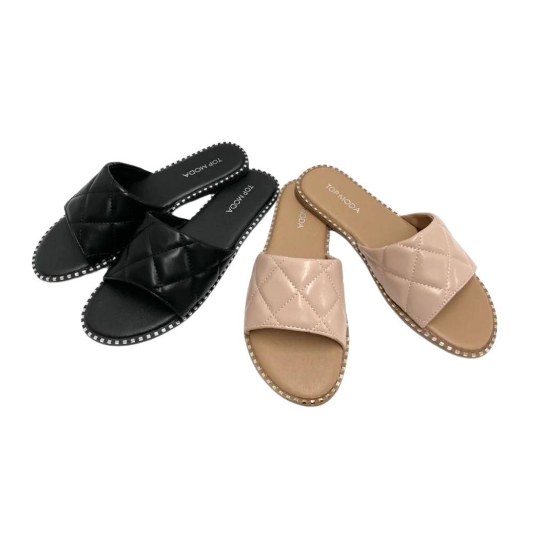 Quilted Sandal