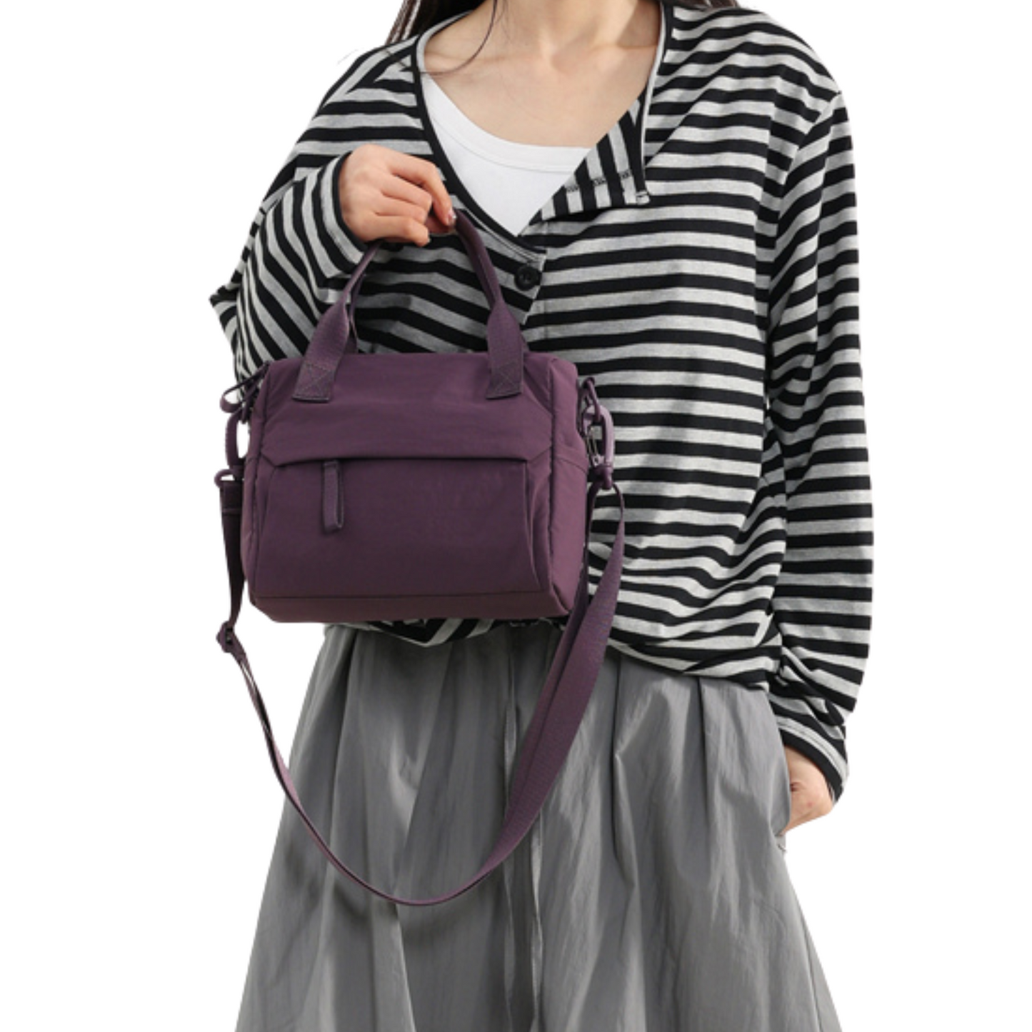 The Compact 'Everything' Crossbody Nylon Sling Bag
