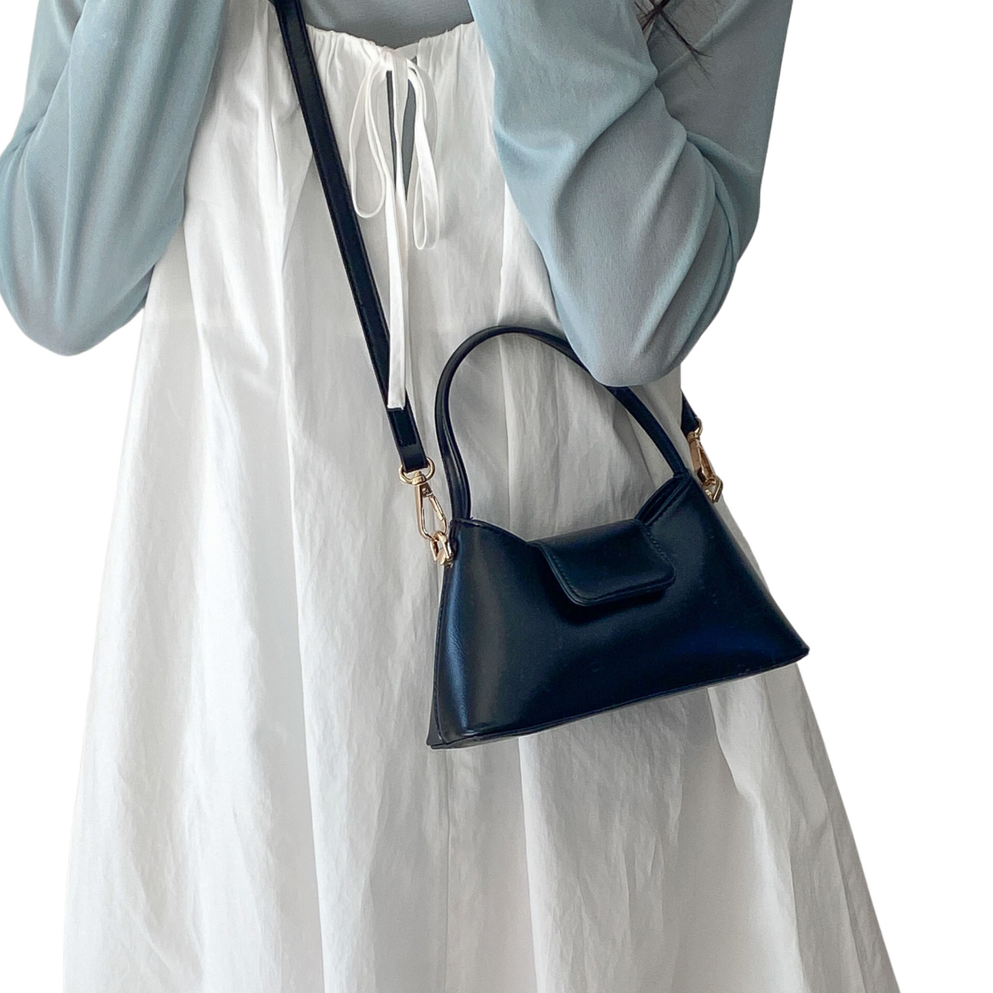Retro Mini Top Handle Shoulder Bag