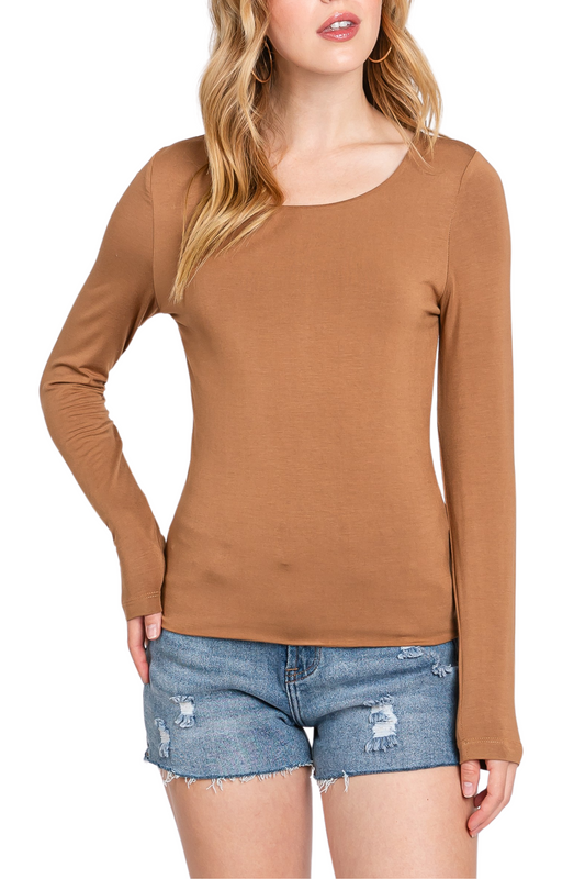 Double Layered Long Sleeve Top