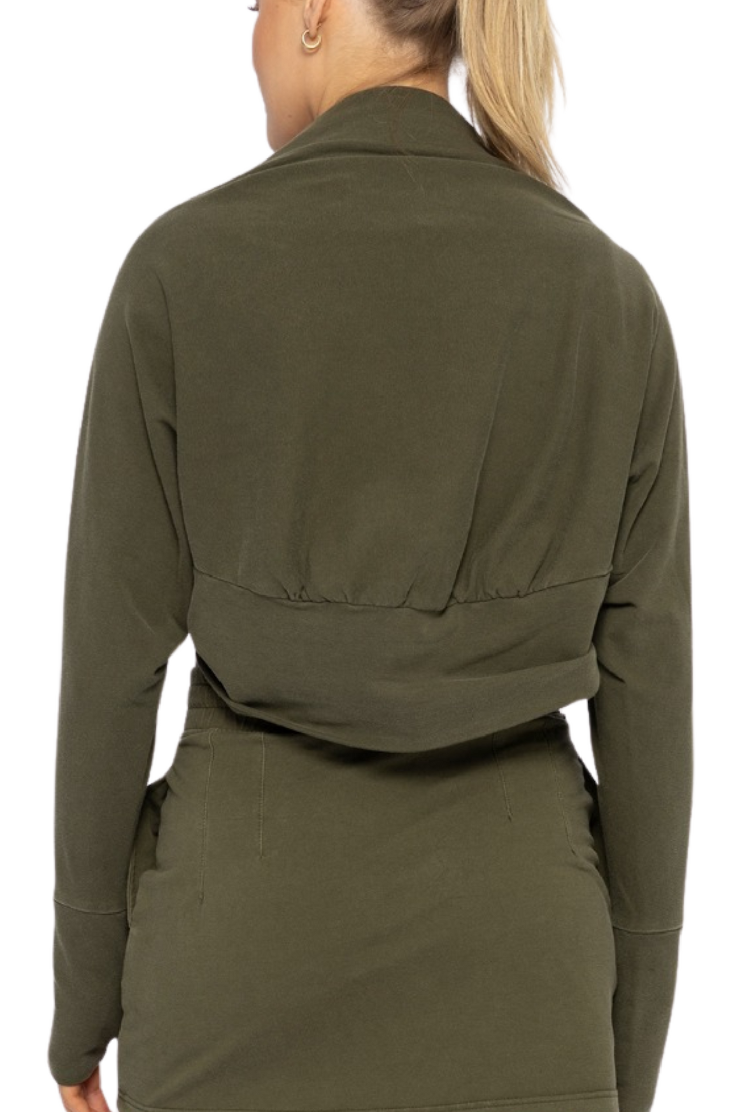 Open Face Cotton Shrug
