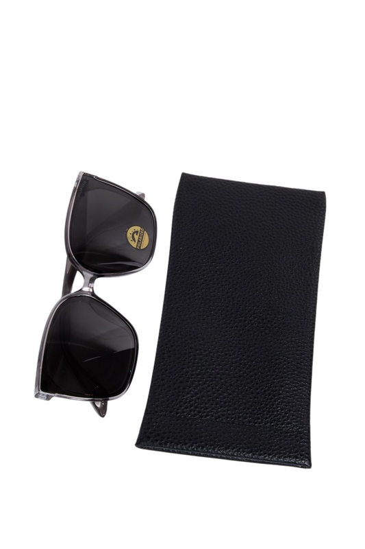 Sunglass Faux Leather Sleeve