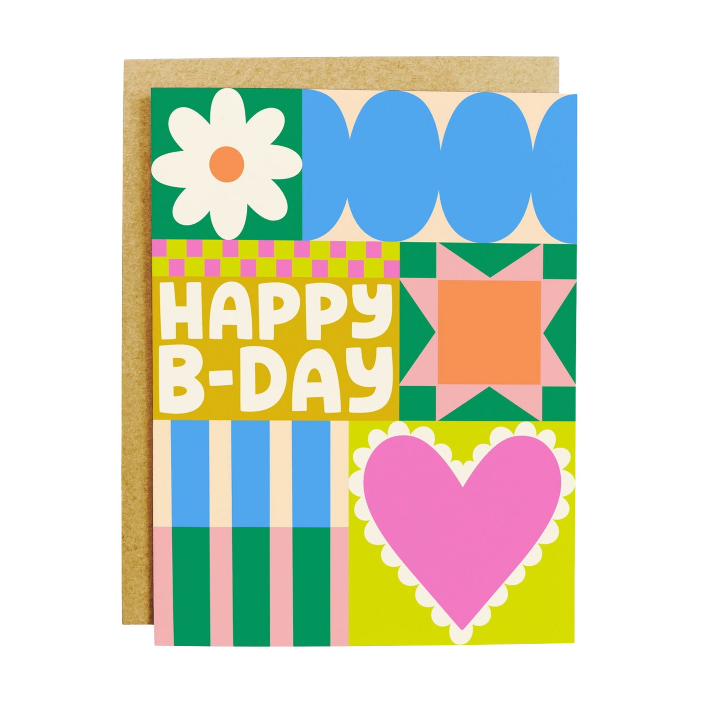 Quilted Birthday Greeting Card