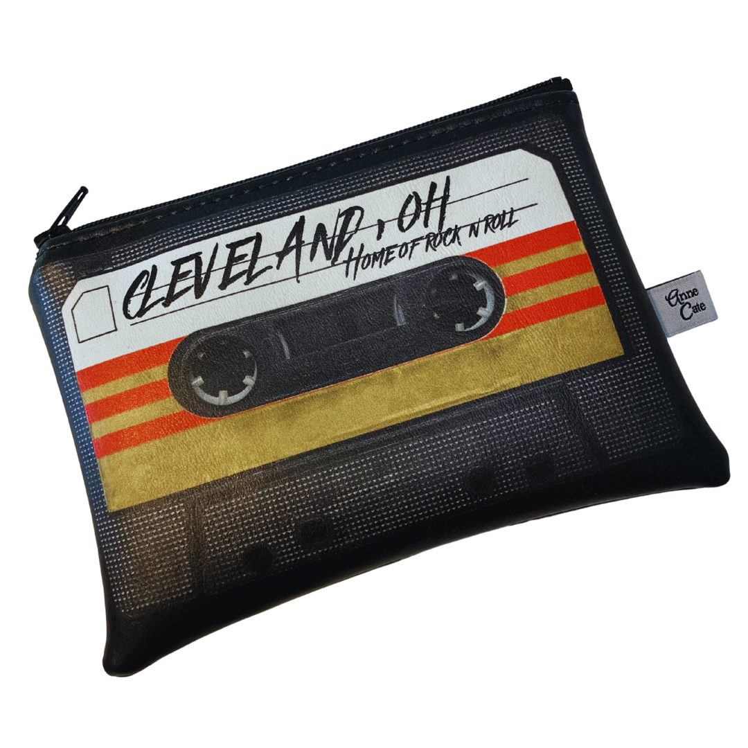 Cleveland Cassette Coin Purse
