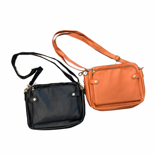 The Triple Zipper Crossbody