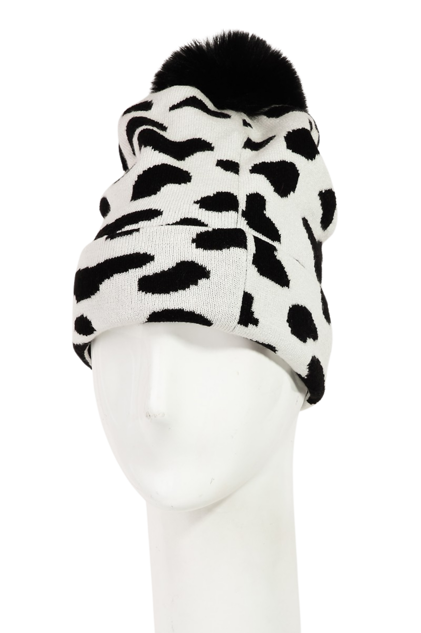 Cow Print Beanie