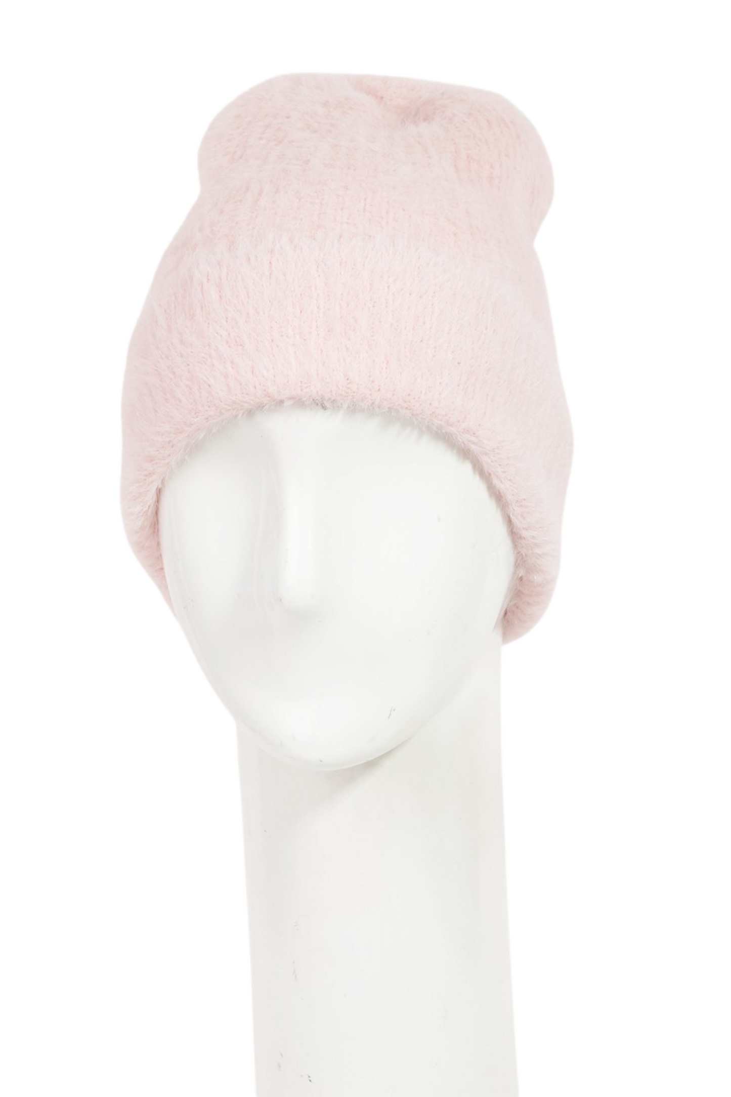 Fuzzy Ribbed Beanie