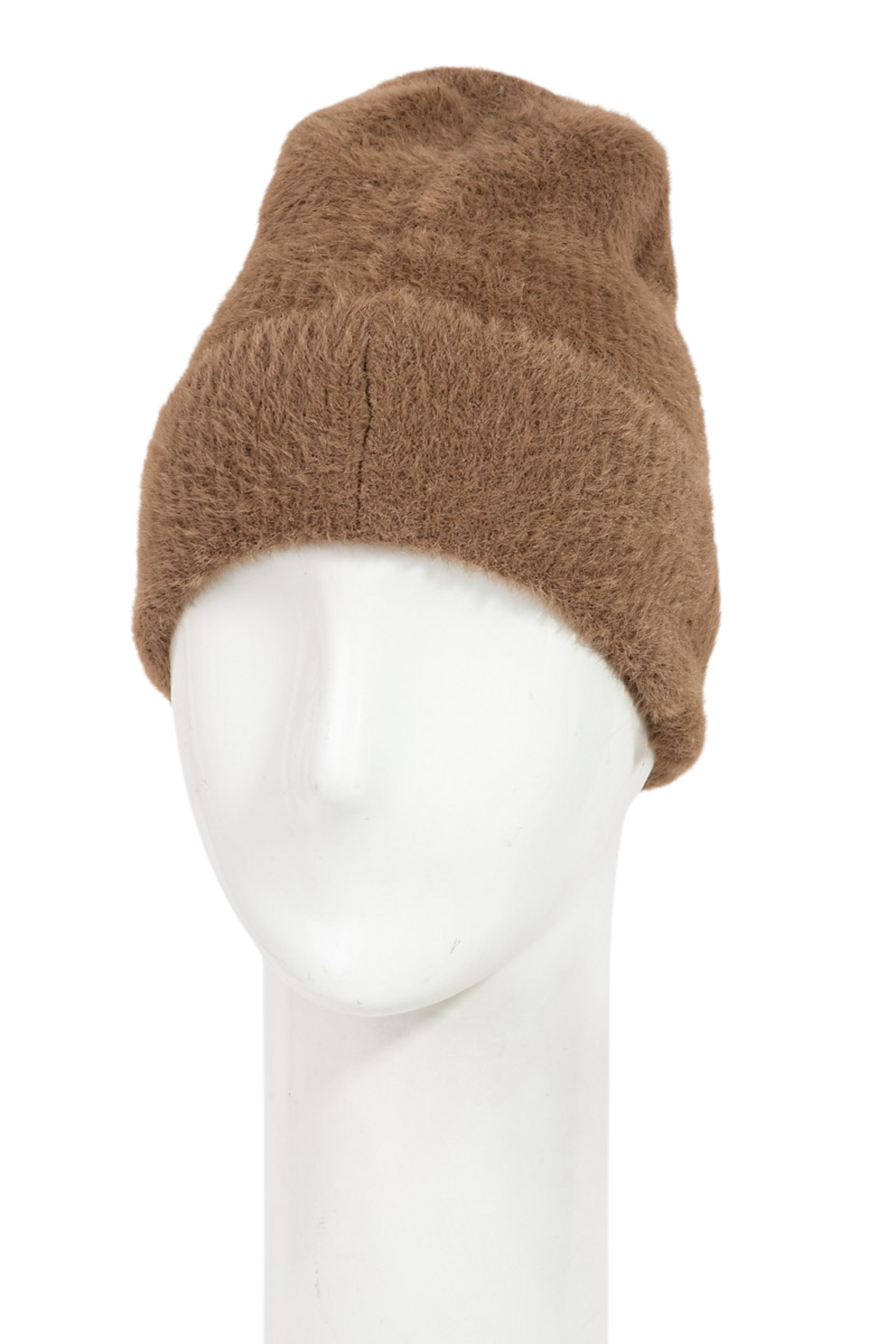 Fuzzy Ribbed Beanie