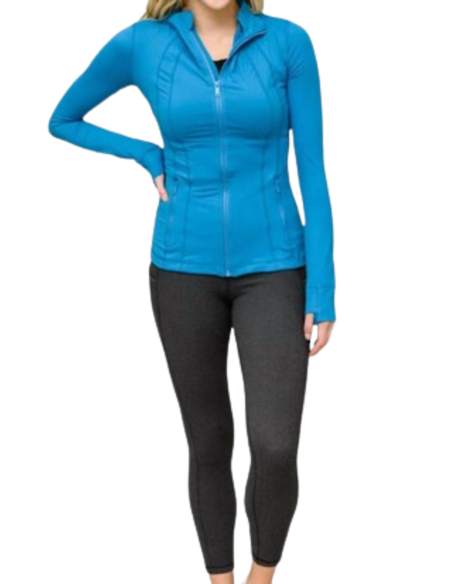 Butter Defined Shape Zip Up Jacket