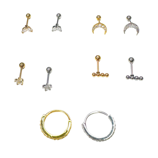 Mix & Match Stainless Steel Earrings