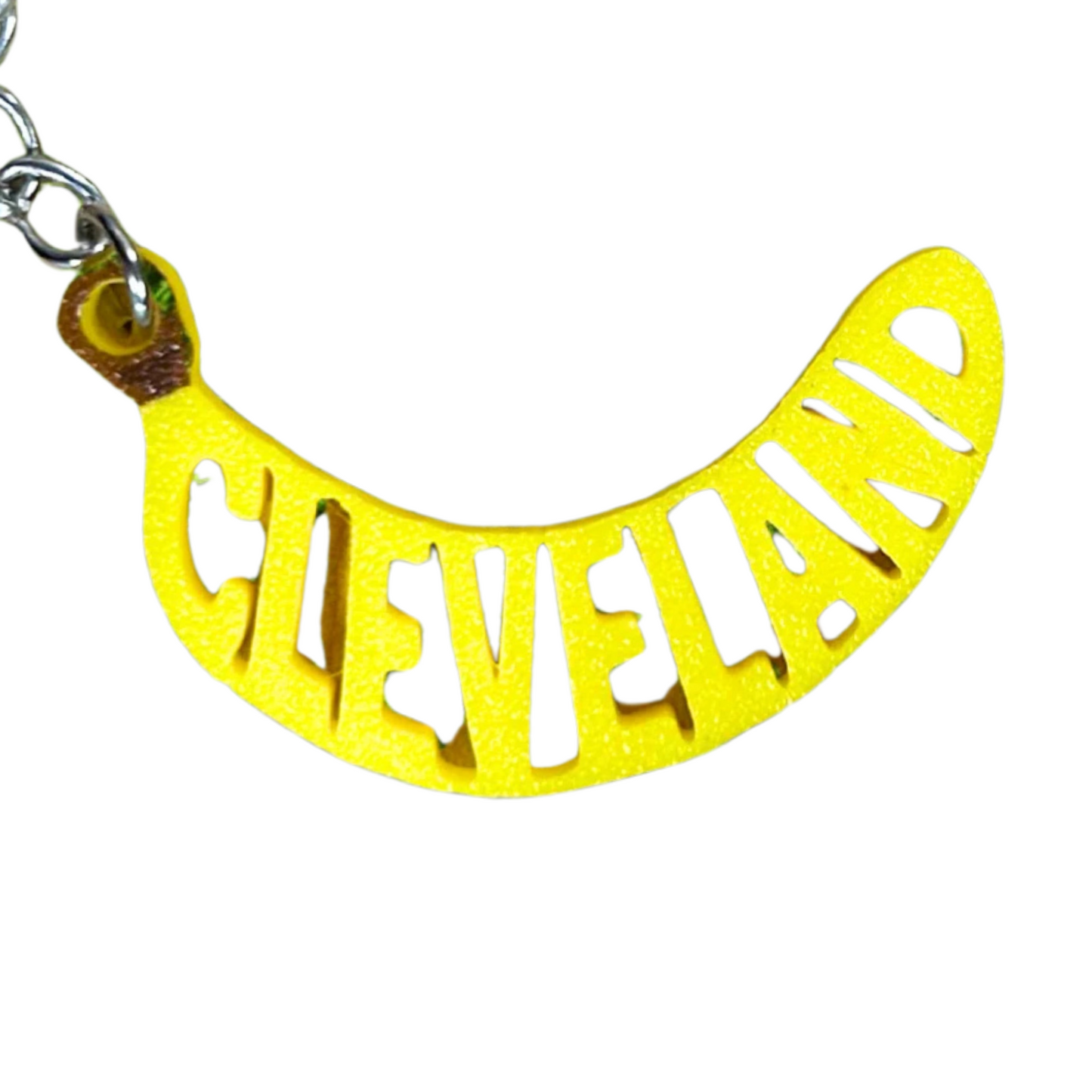 3D Printed Bananas for Cleveland Keychain