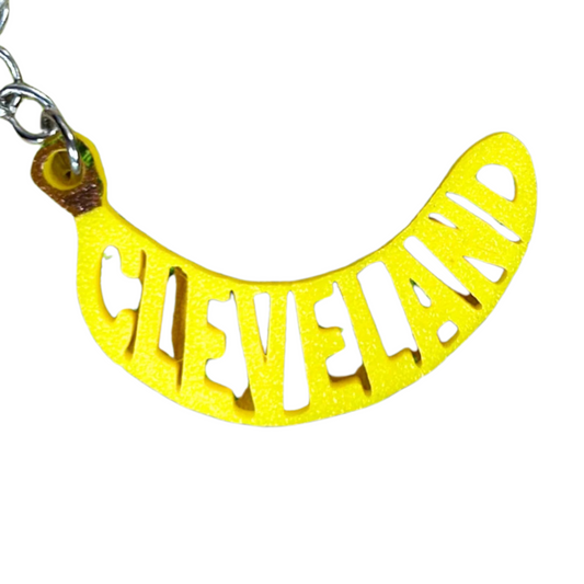 3D Printed Bananas for Cleveland Keychain