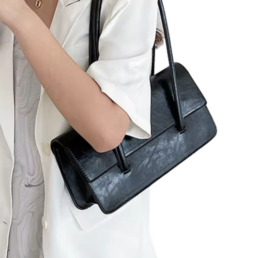 Elongated Strap Envelope Shoulder Bag