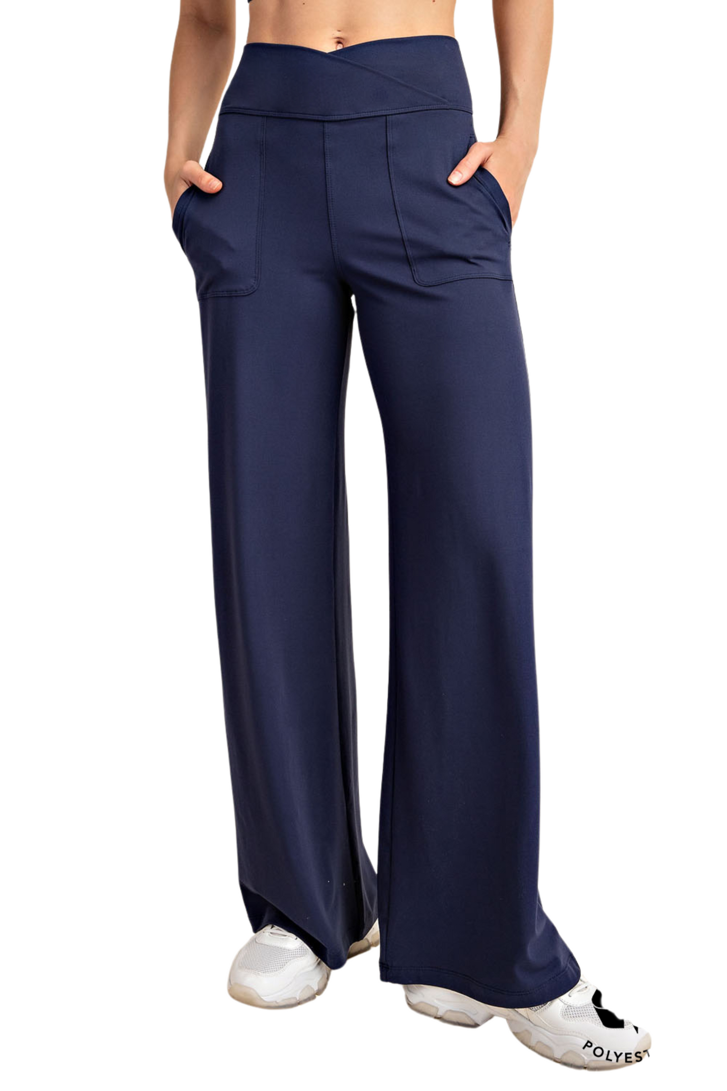 Butter V-Waist Wide Leg Pant