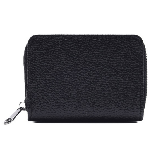 Vegan Leather Zip Wallet